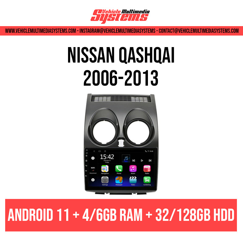 Nissan Qashqai | 2006-2013 | Android Screen VMS