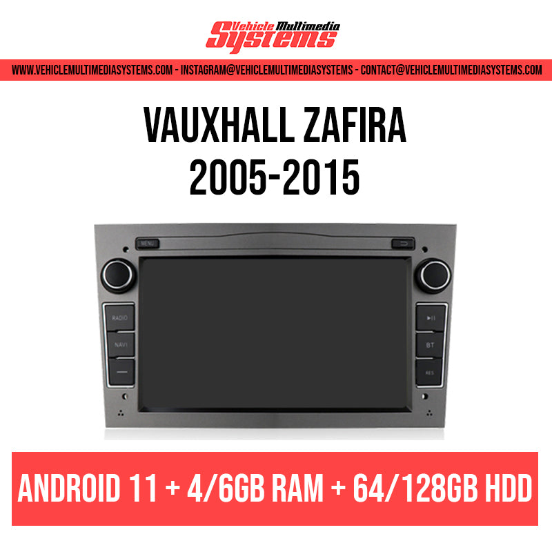 Vauxhall Zafira | 2005-2015 | Android Screen VMS